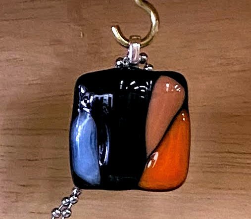 Pendant by MWW - Black w Vibrant Colors
