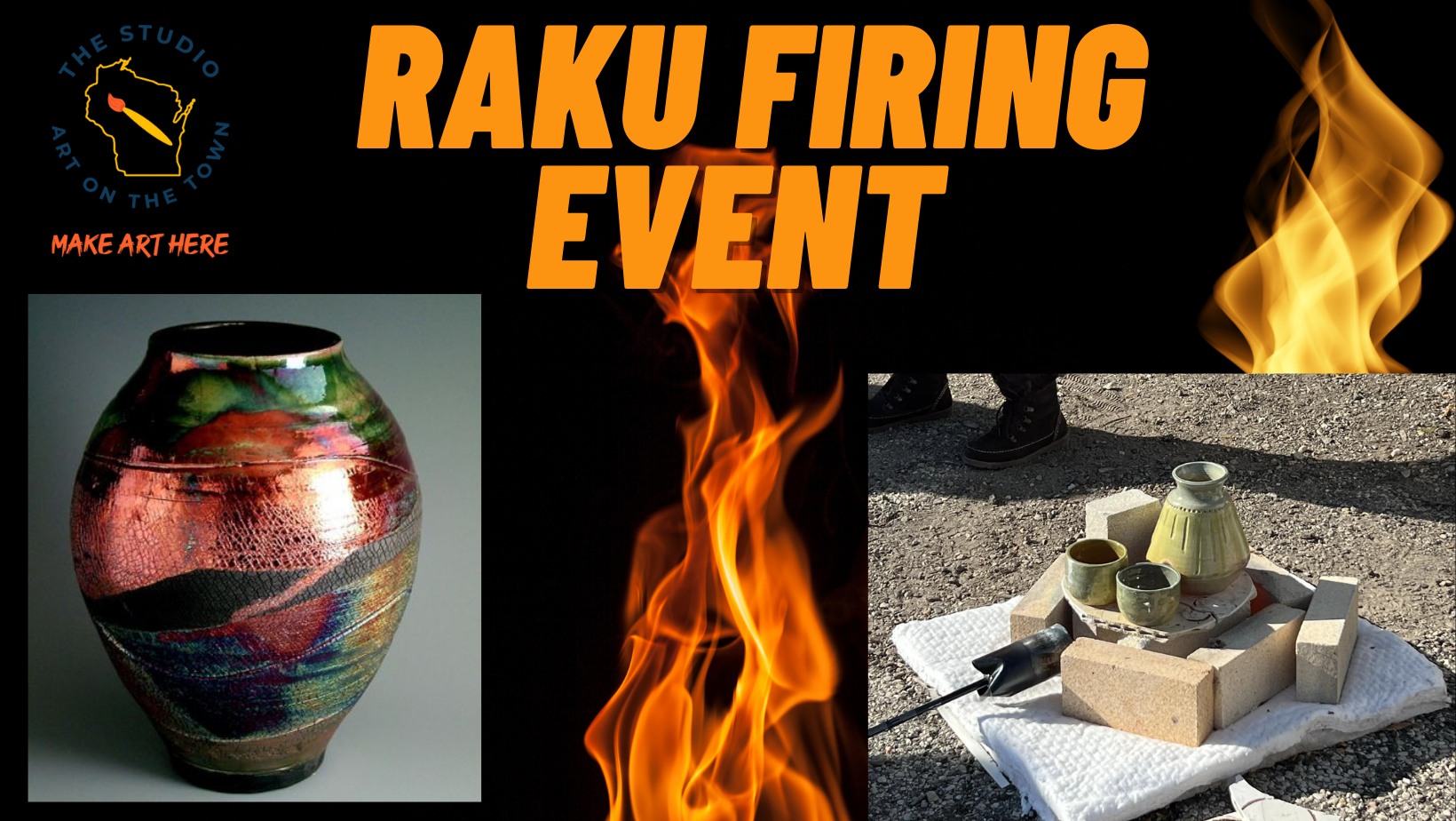 Raku Firing Event
