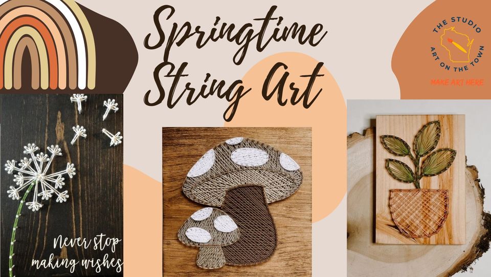 Springtime String Art