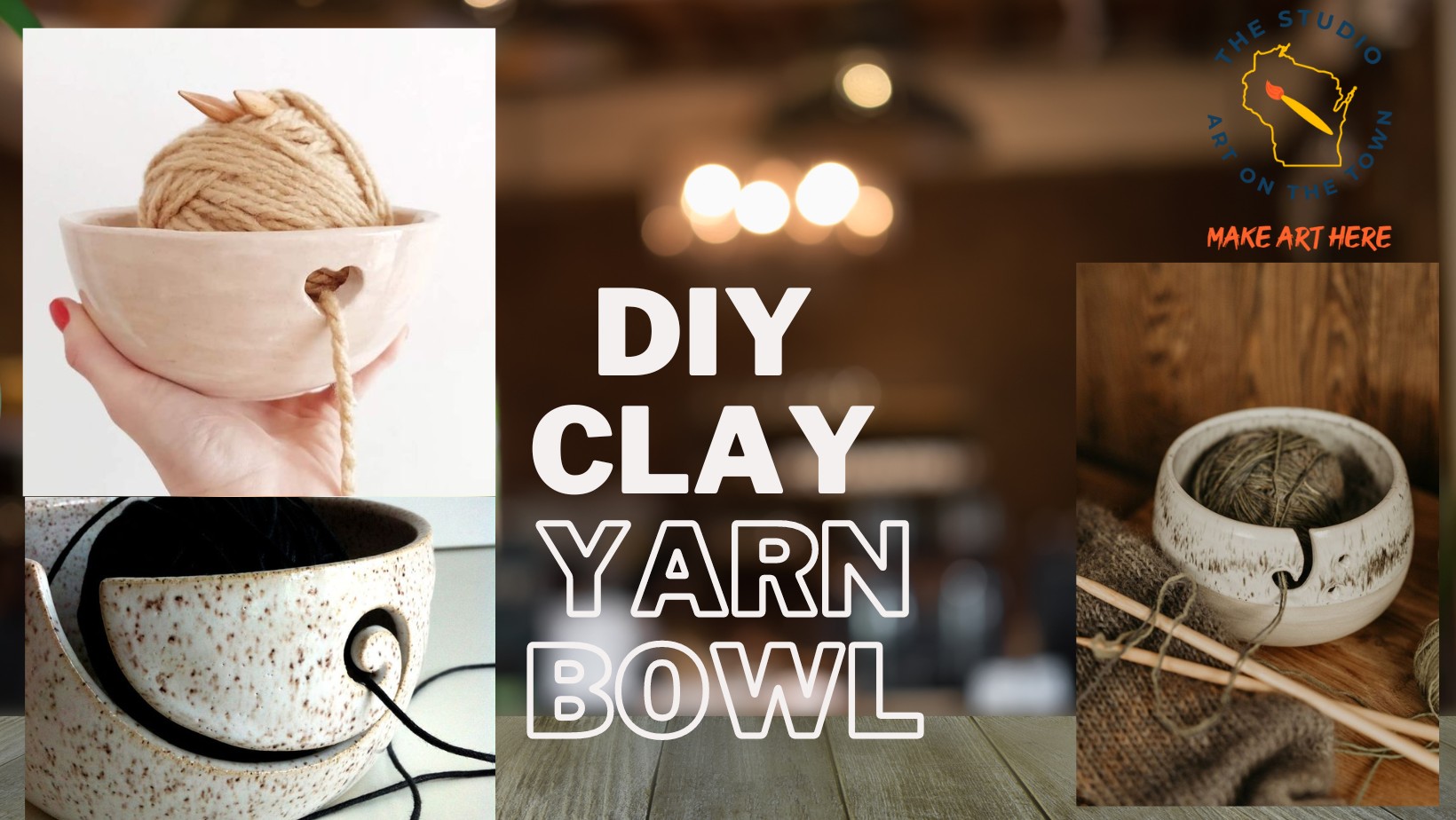 Yarn Bowl Pottery Class