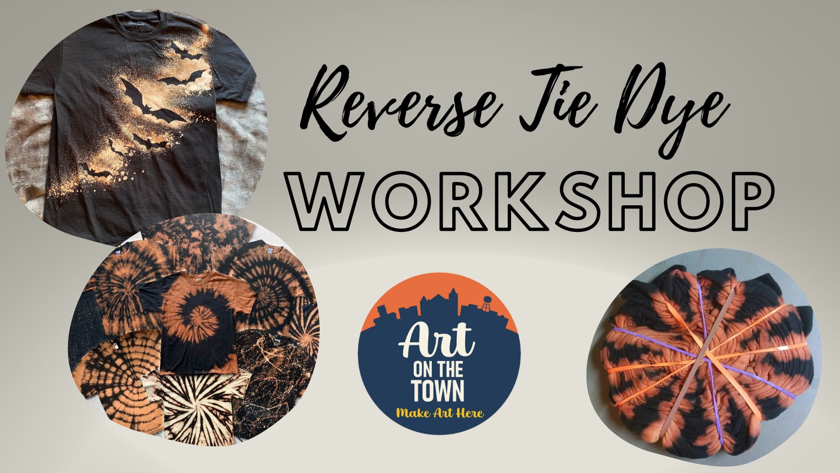 Reverse Tie Dye Workshop