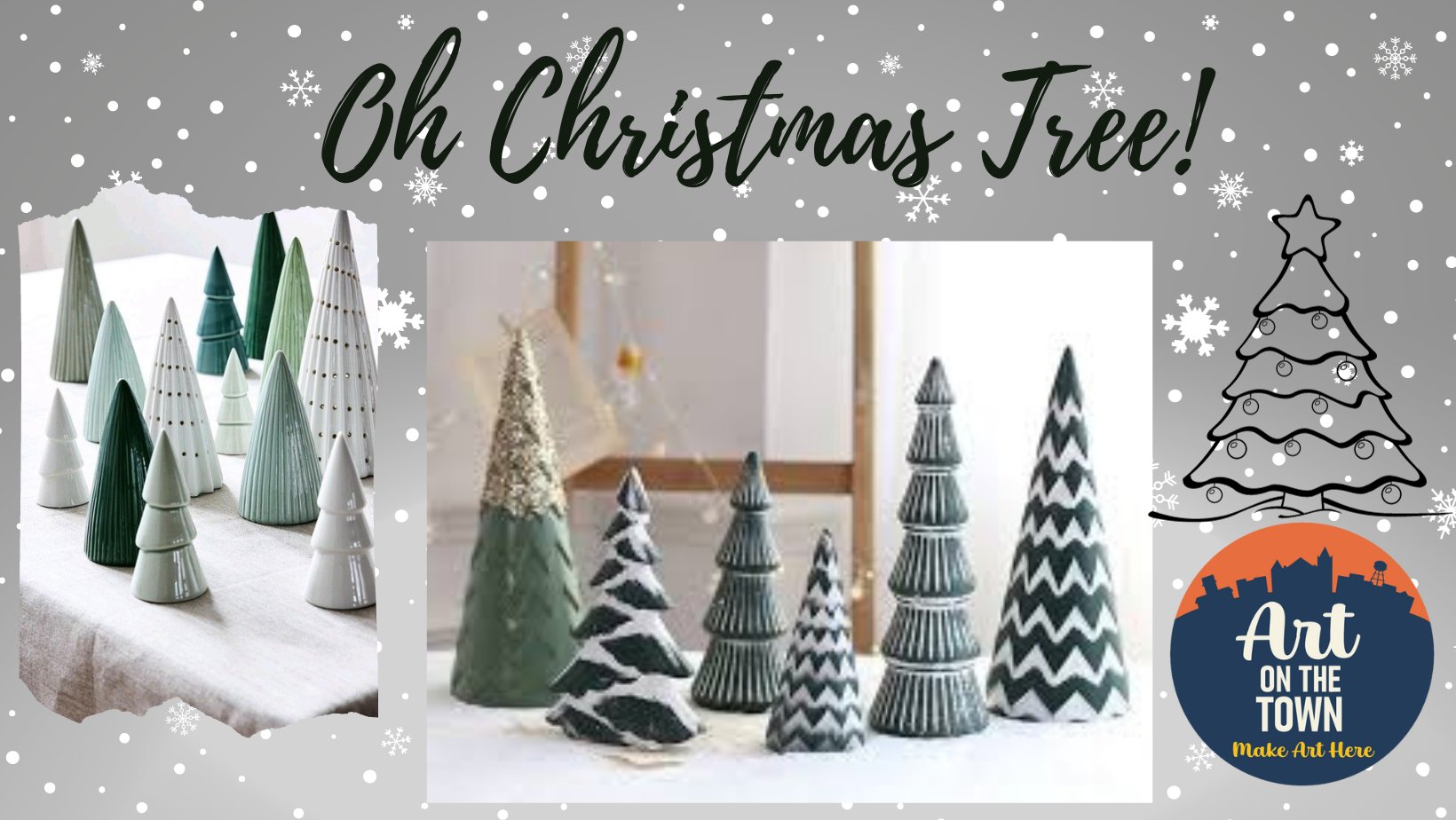 Oh Christmas Tree! Clay Handbuilding