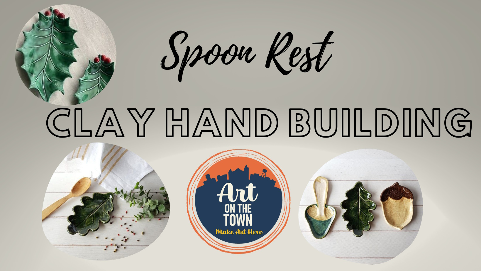 Clay Handbuilding Spoon Rests