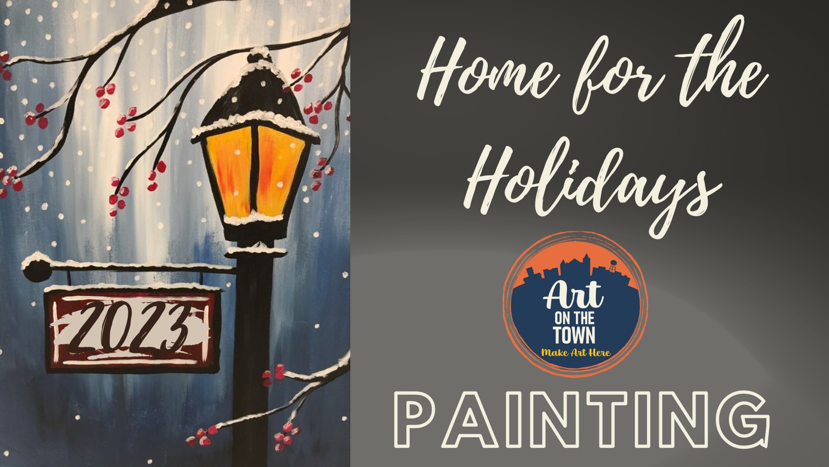 Home for the Holidays Painting