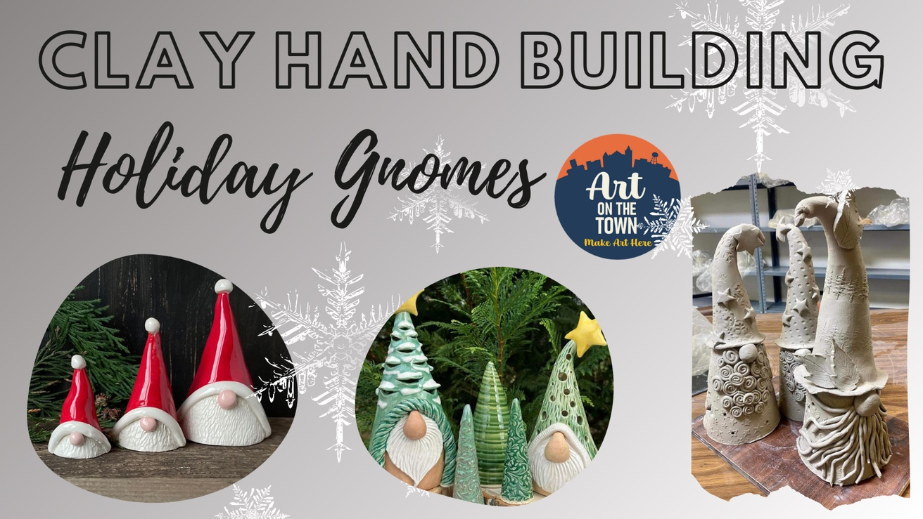 Holiday Gnome Clay Handbuilding December