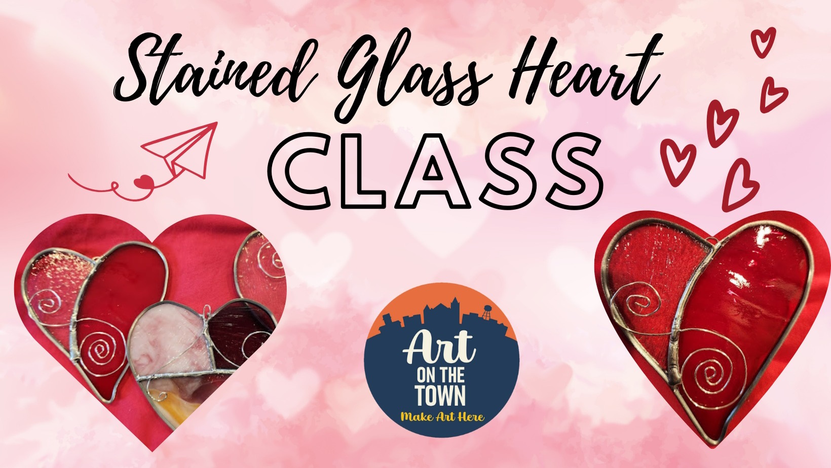 Stained Glass Heart Class