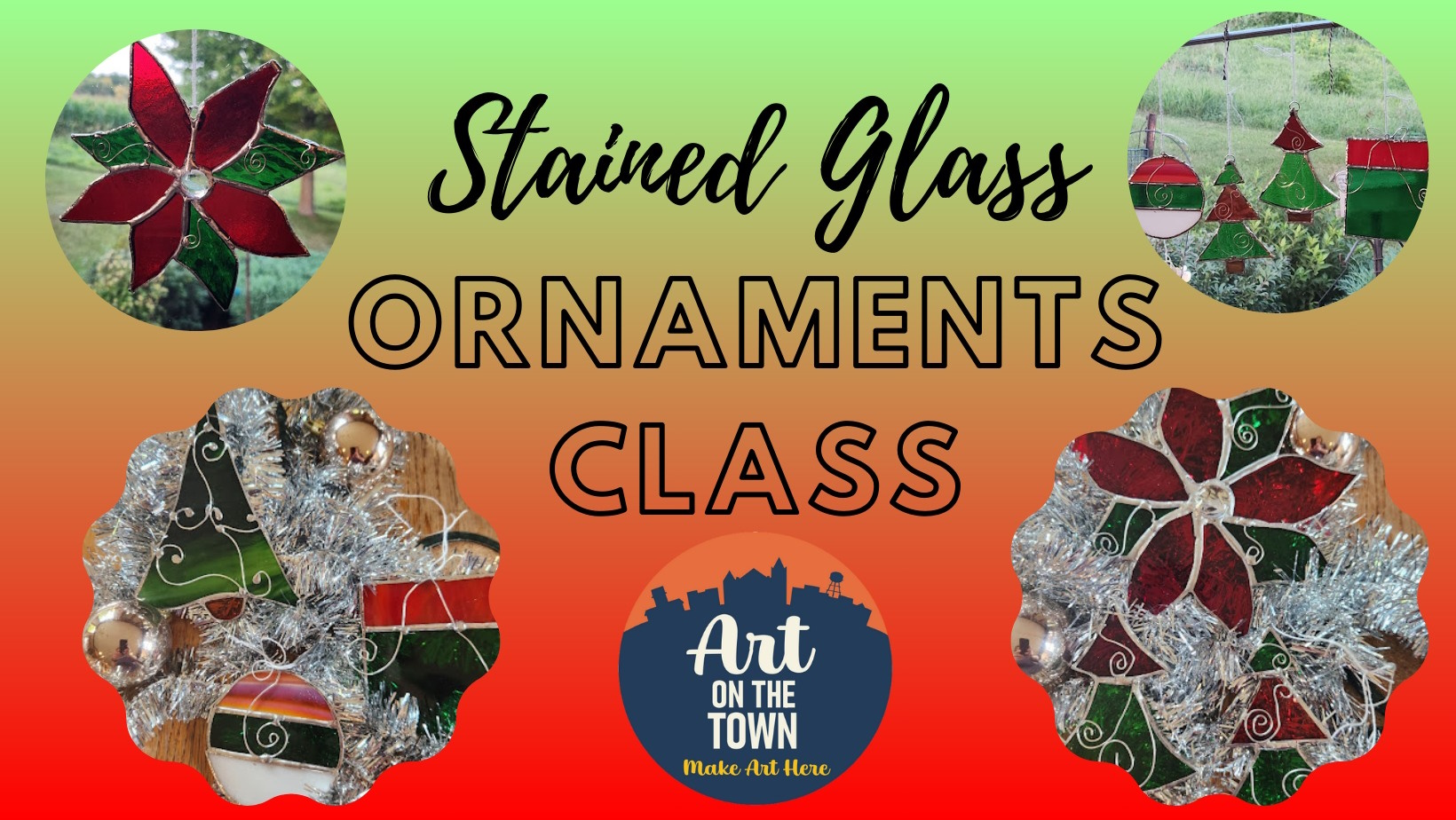 Stained Glass Ornament Class