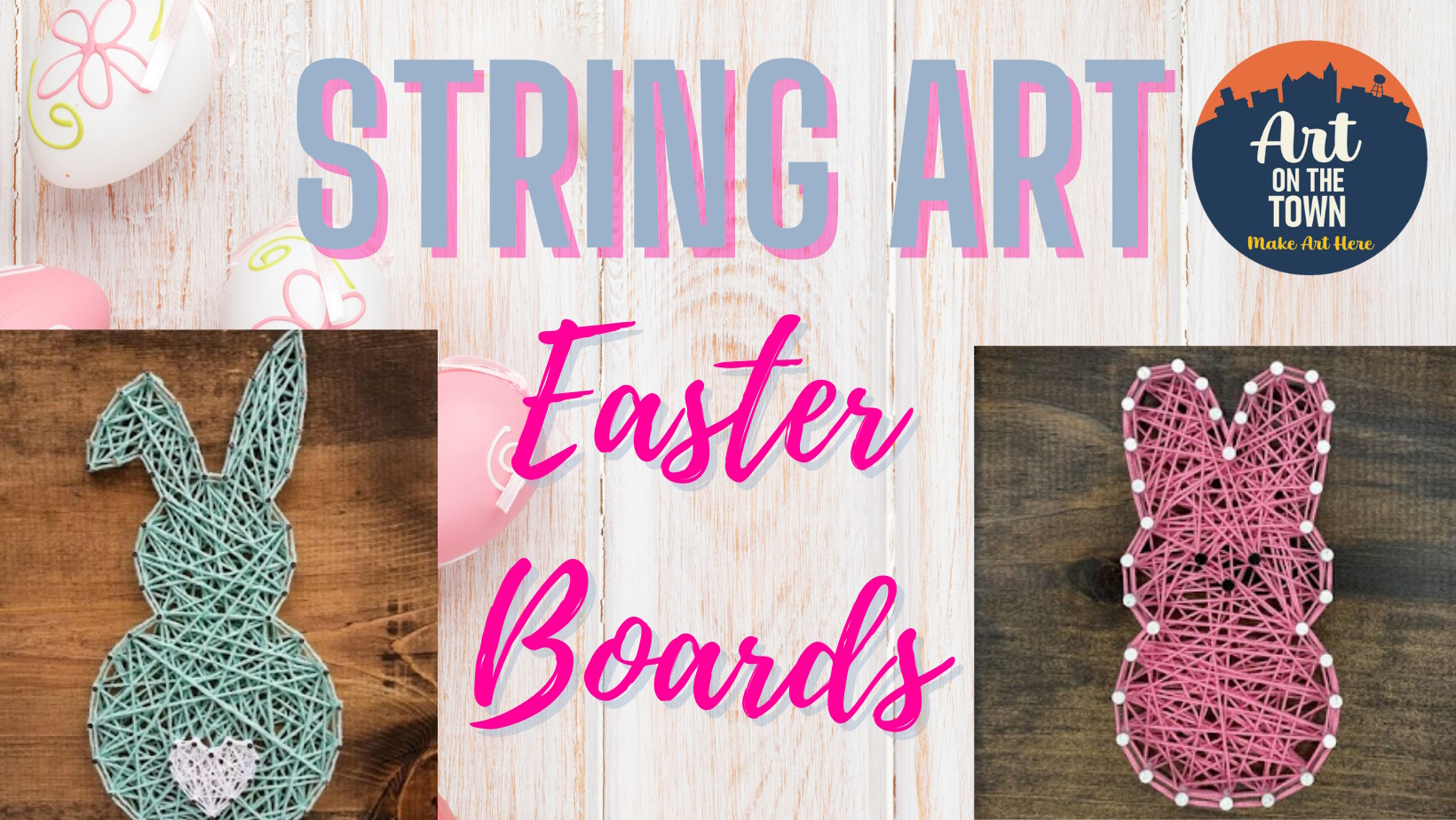 String Art Easter Boards