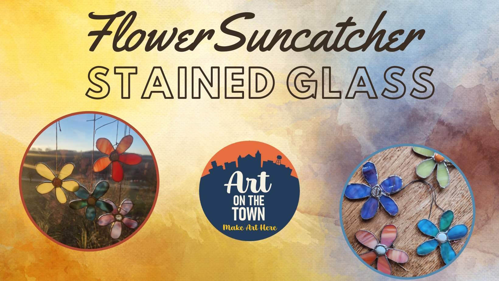 Flower Suncatcher Stained Glass Class