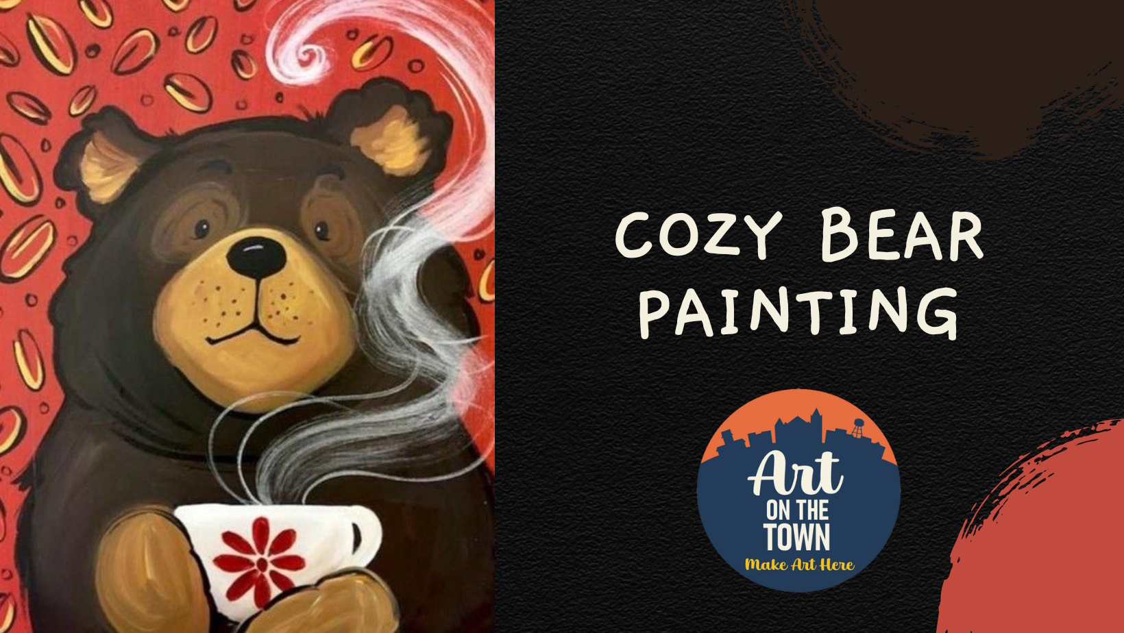 Cozy Bear Painting