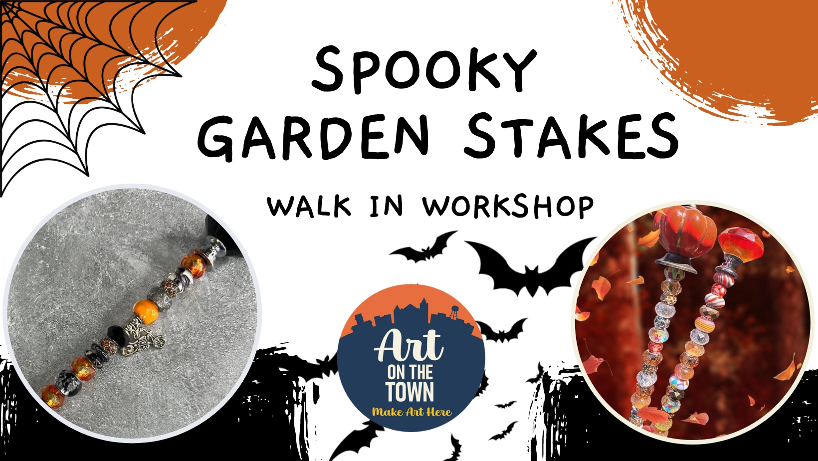 Spooky Garden Stakes Walk In Workshop