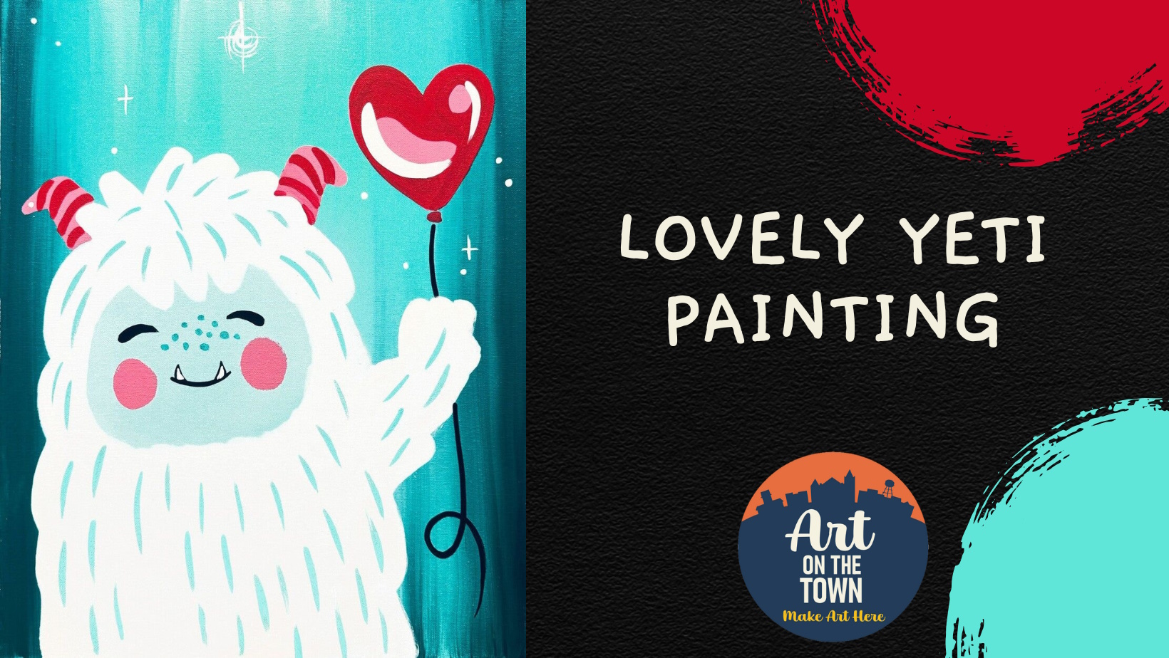 Lovely Yeti Painting