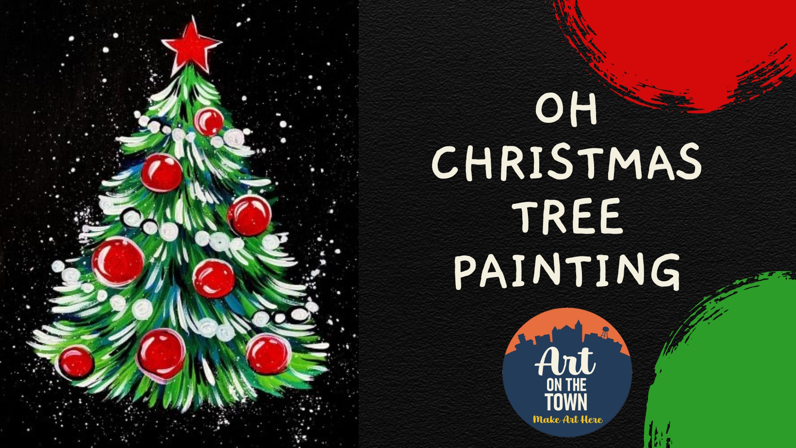 Oh Christmas Tree Painting