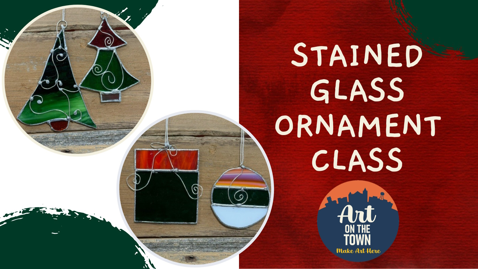 Stained Glass Ornaments Class Dec