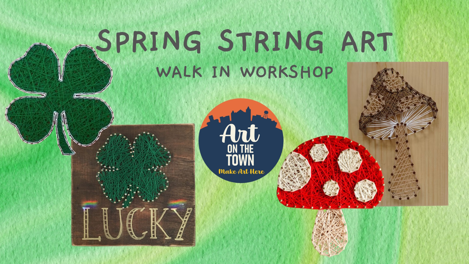 String Art Walk in Workshop