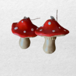 Mushroom Earrings