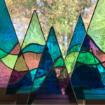 Northern Lights Tree Stained Glass Class