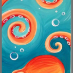 Sip & Splash Octopus Painting