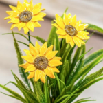 Sunflower Garden Stakes